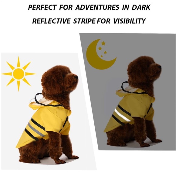Perfect raincoat for your pup! Size small - Picture 5 of 7